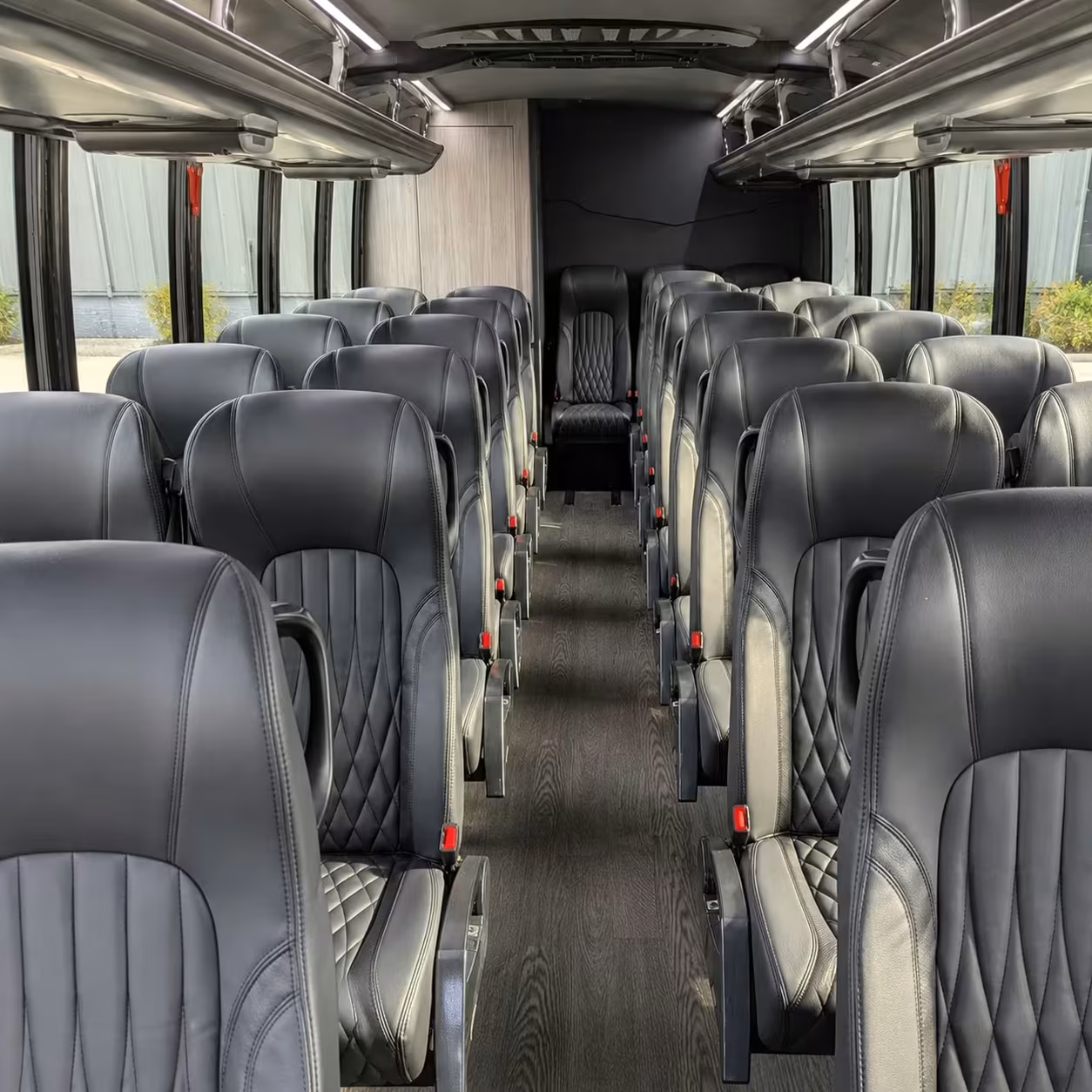 30 passenger minibus interior