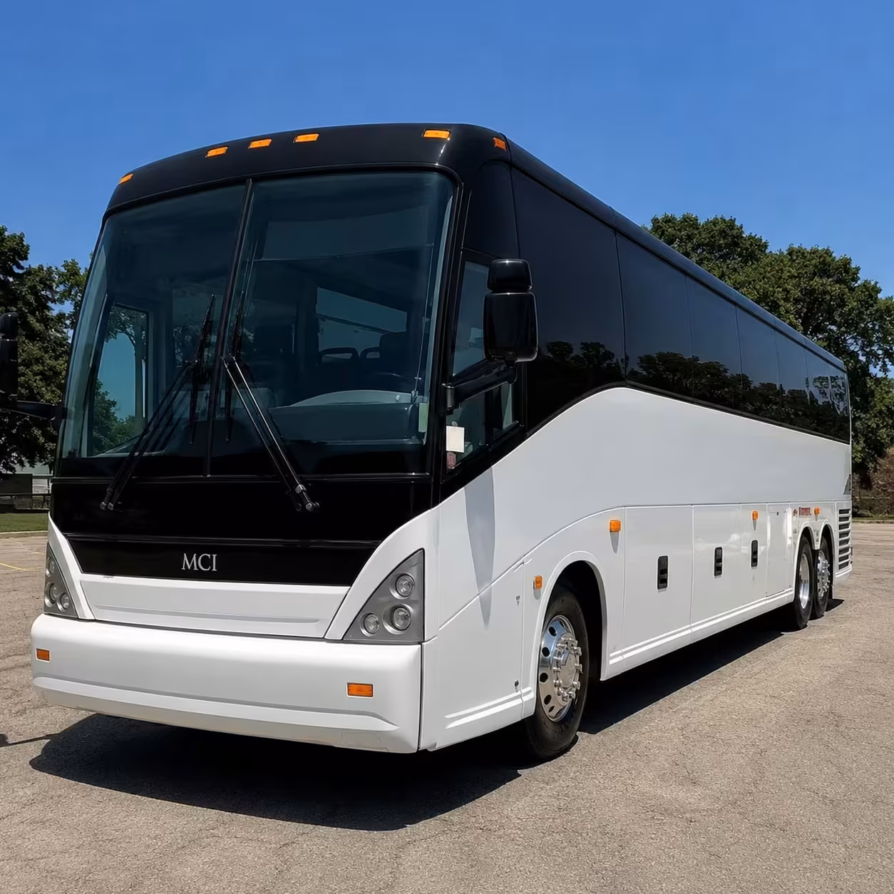 multi stop airport charter bus rentals across newton and metro west