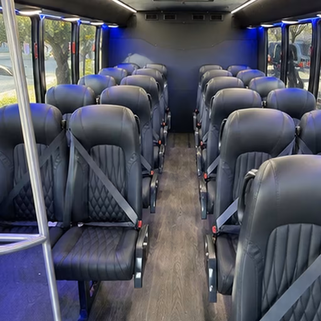 newton 30 passenger minibus rental