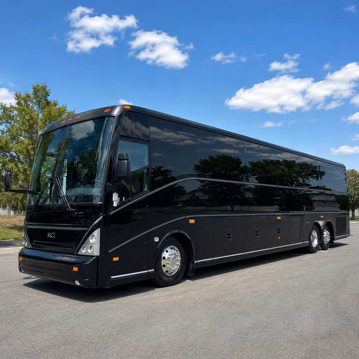 newton employee shuttle buses for businesses and corporate campuses