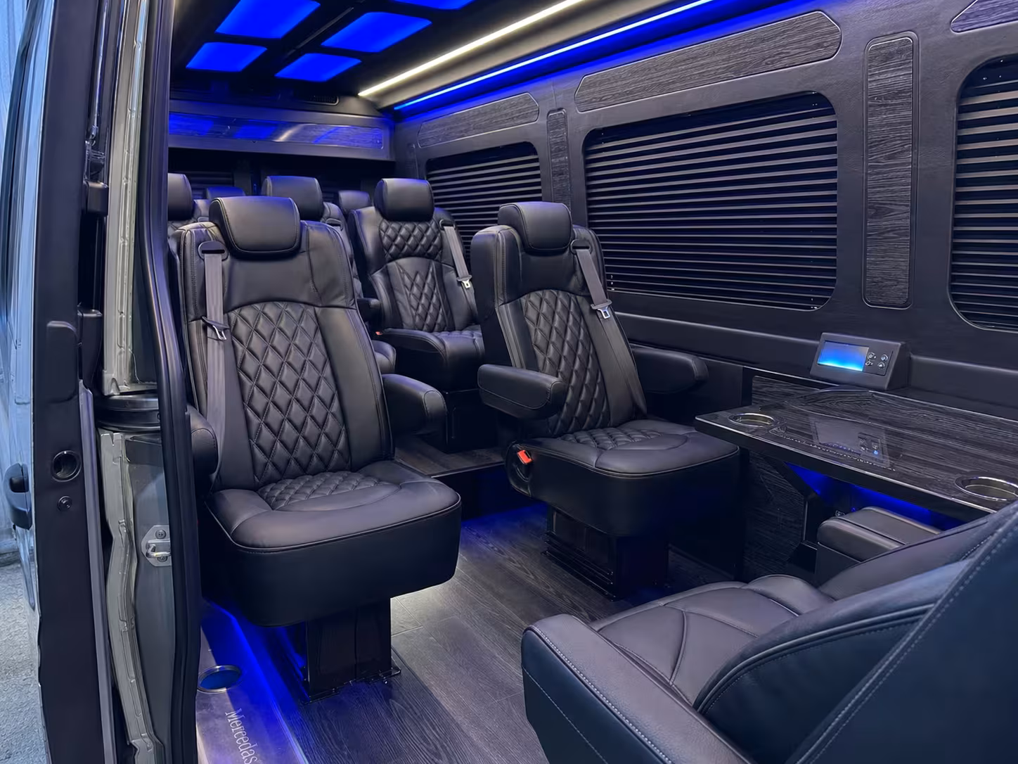 sprinter van transportation for groups and events across newton