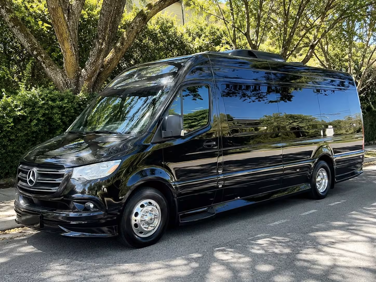 sprinter van with driver