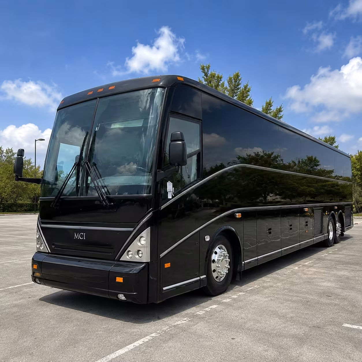 worksite bus rentals for newton construction projects